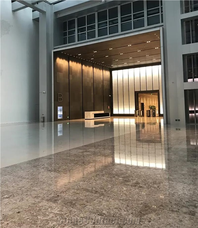 Aurisina Lumachella Slabs, Tiles, Floor Application