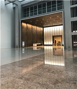 Aurisina Lumachella Slabs, Tiles, Floor Application