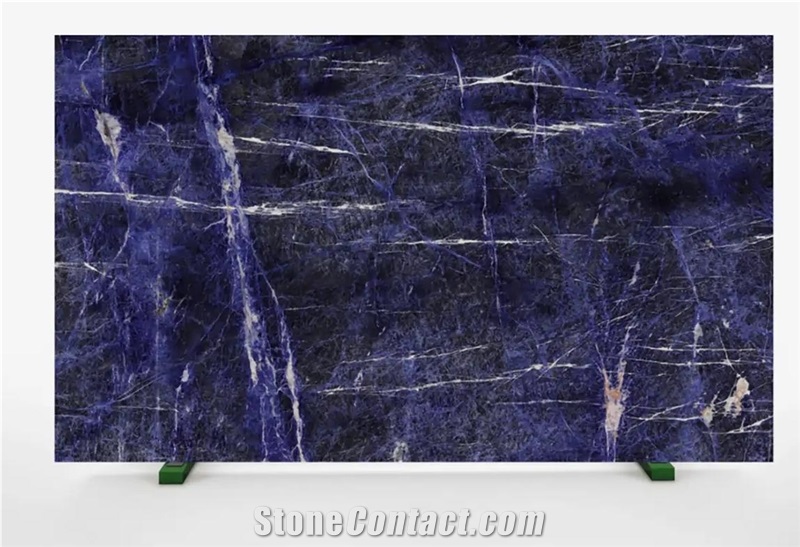 Blue Sodalite Granite Slabs