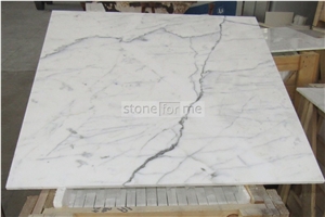 Bianco Calacatta Carrara Marble Tiles 76.2X76.2X1.2Cm Bianco Calacatta Carrara Marble Tiles 76.2X76.2X1.2Cm