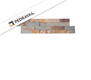 Pizarra Multicolor Rustica Veneer Mini Wall Cladding Panel