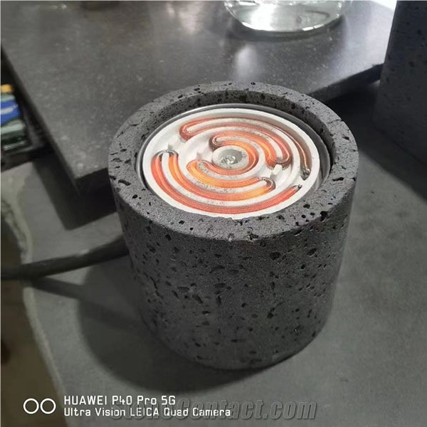 Volcanic Rock Pan Cooking Stone