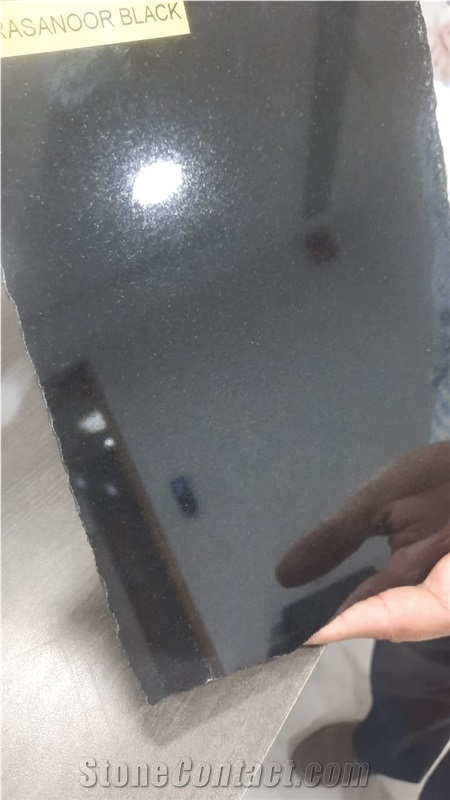 Jet Black Granite Blocks