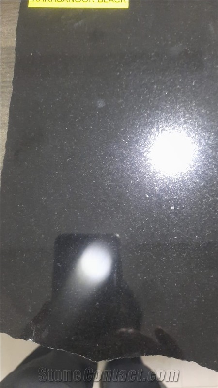 Jet Black Granite Blocks