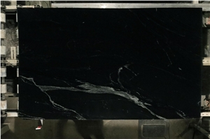 Black Stripe Florido Polished Granite Slabs