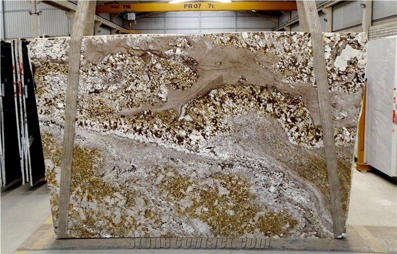 Chocolate River Granite Slabs