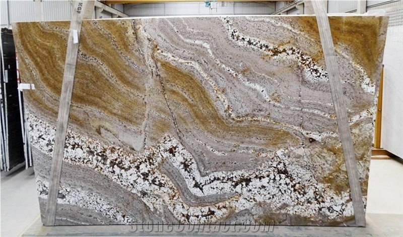 Chocolate River Granite Slabs