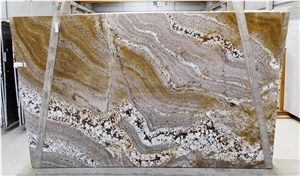 Chocolate River Granite Slabs