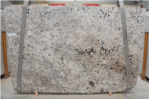 Delicatus Silver White Granite Polished Slab