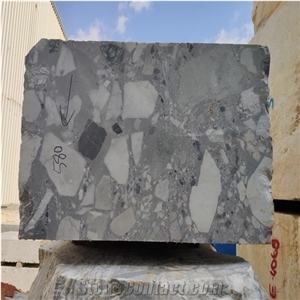 Grey Conglomerate Stone Blocks