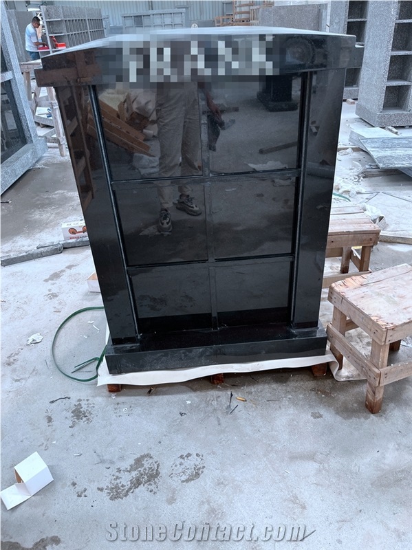 Black Granite Costomized Columbarium
