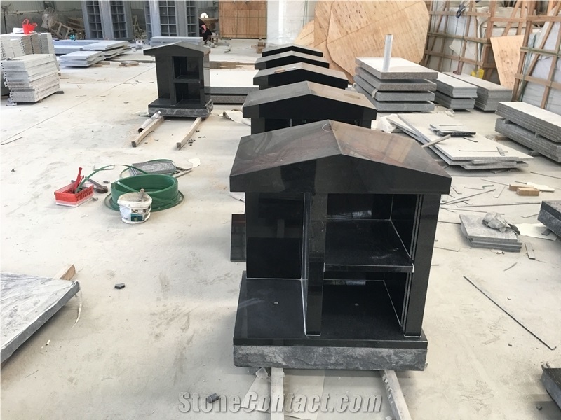 Black Granite Costomized Columbarium