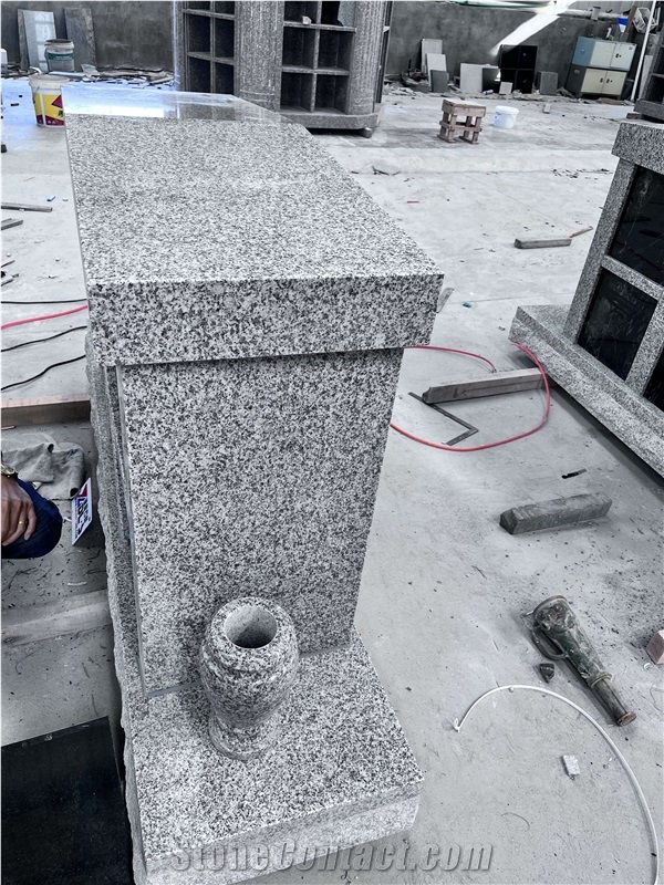 China G603 Grey Granite Columbarium Niches American Style