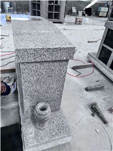 China G603 Grey Granite Columbarium Niches American Style