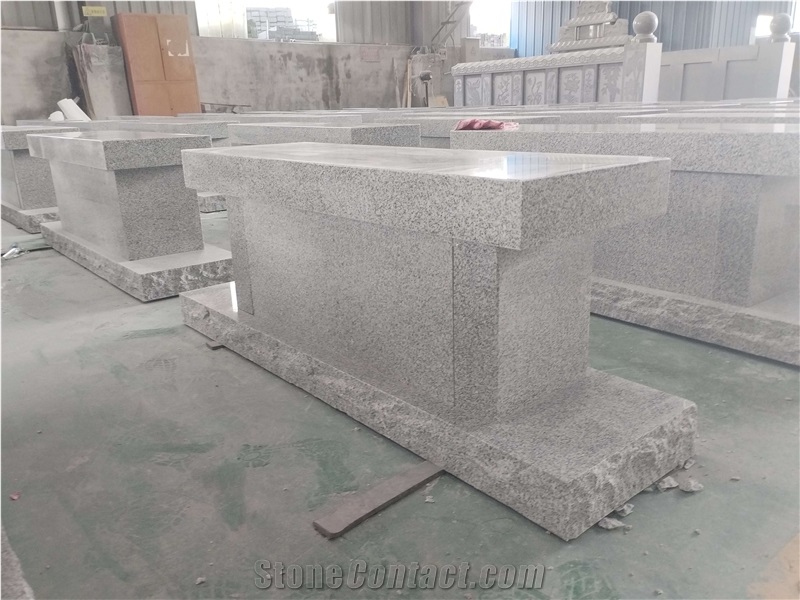 Columbarium Niche G603 Grey Granite