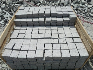 G375 Grey Granite Cobble Stone Paver Stone