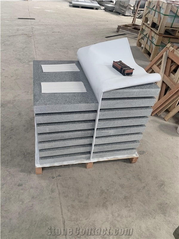 G633 Grey Granite Flat Markers