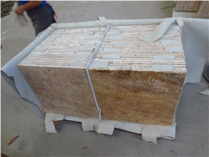 Golden King Granite Polished Tile Cut To Size