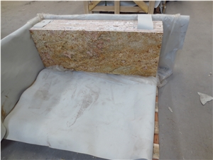 Golden King Granite Polished Tile Cut To Size