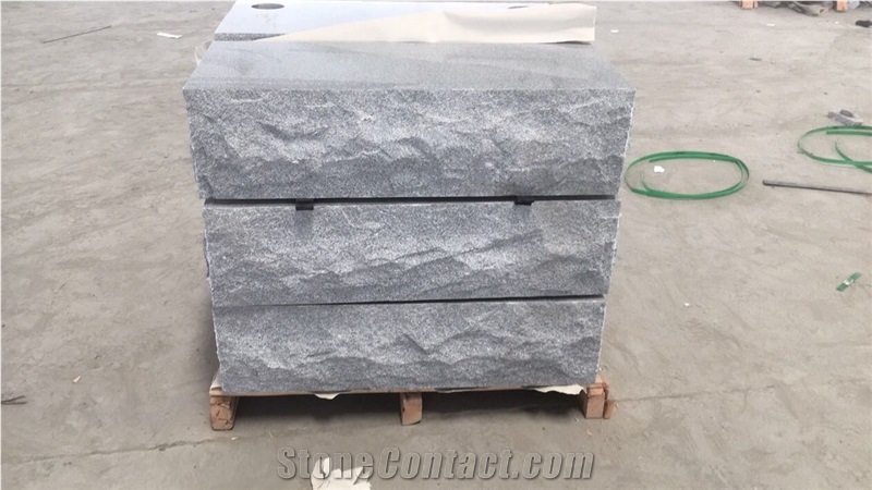 Granite G633 Grey Upright Headstones American Style