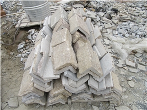 Tiger Skin Yellow Granite Crazy Random Size Loose Stone