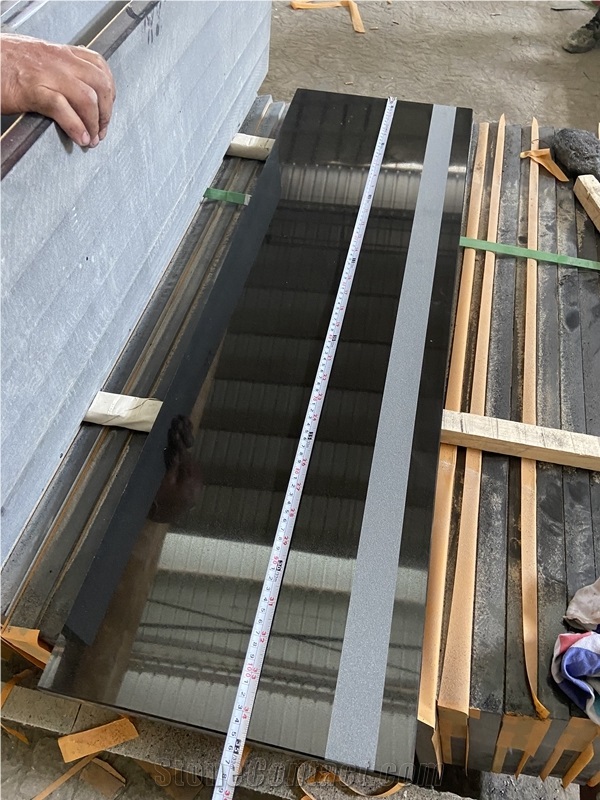 Vietnam Black Basalt Polished Steps