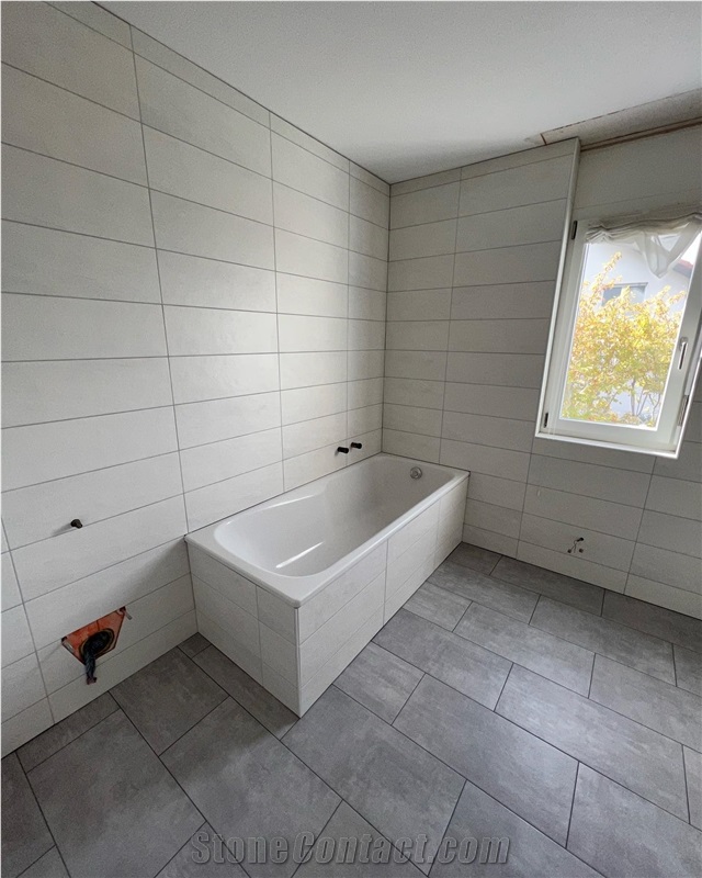 Ceramic Floor 120X60cm Tiles, Bathroom Wall Project