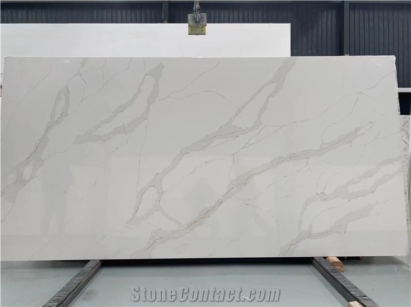 White Sintered Stone Slabs