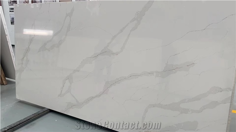 White Sintered Stone Slabs