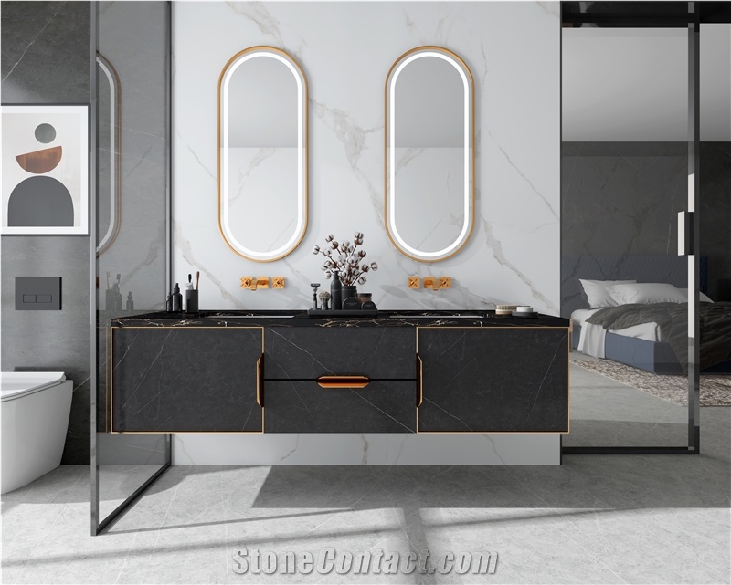 White Sintered Stone Wall Panels