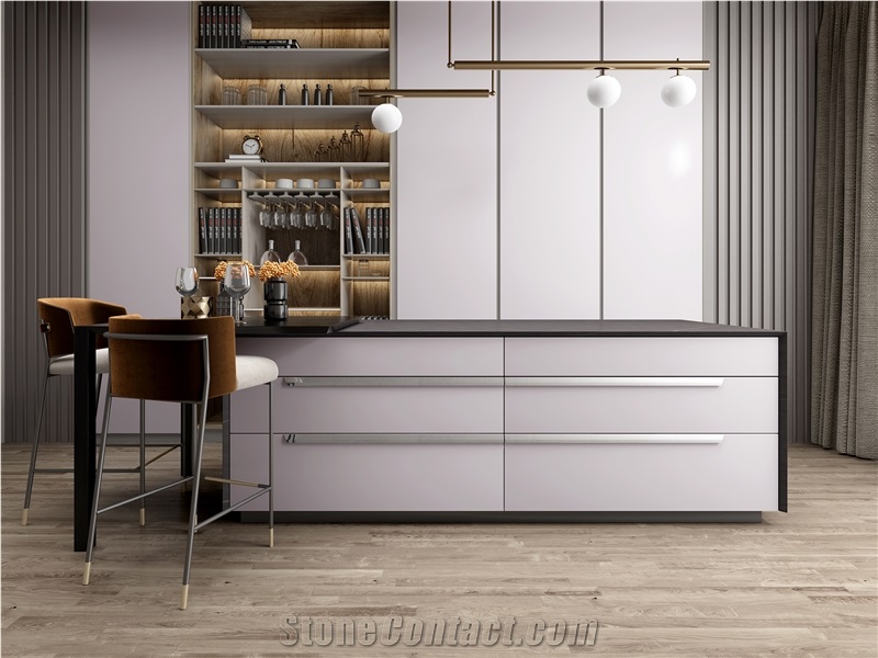 White Sintered Stone Wall Panels
