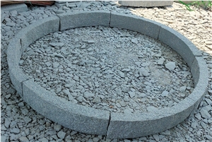 Arc Curve Granite Stone Kerbstone Garden Roadside Stone