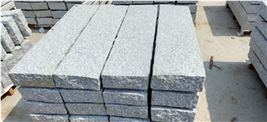 Cheap Pineapple Light Grey Granite Curbstone Kerbs Kerbstone
