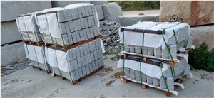 Cheap Pineapple Light Grey Granite Curbstone Kerbs Kerbstone