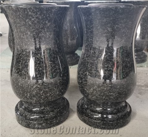 Funeral Accessories,Monumental Granite Vase For Tombstones