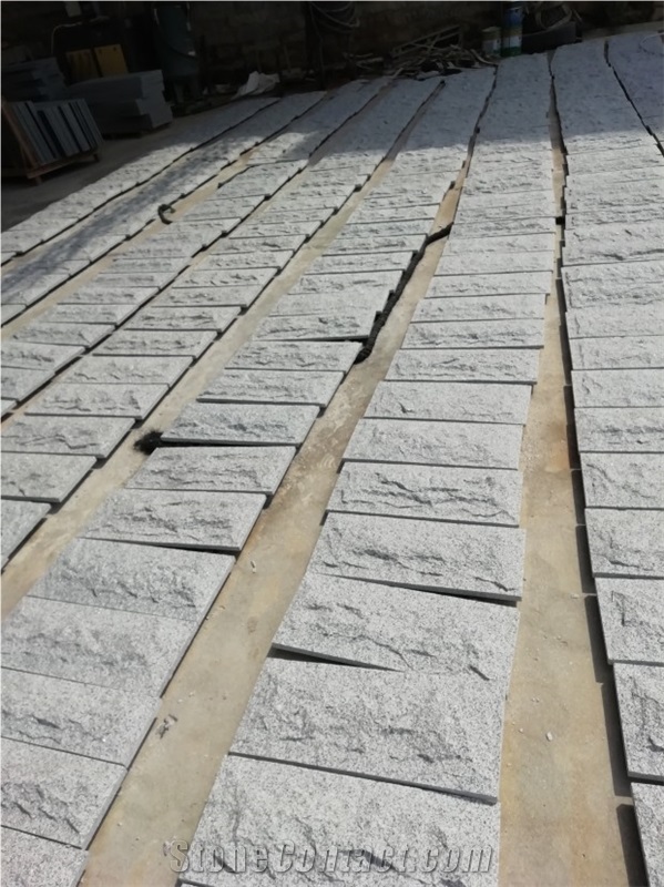 Granite Mushroomed Stone Cladding Exterior Garden Wall Tiles