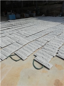 Granite Mushroomed Stone Cladding Exterior Garden Wall Tiles