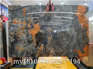 Green Grey Water Ink Onyx Jade Peacock Stone In China Market