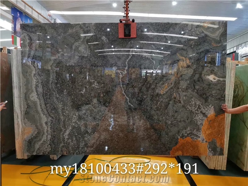 Green Grey Water Ink Onyx Jade Peacock Stone In China Market