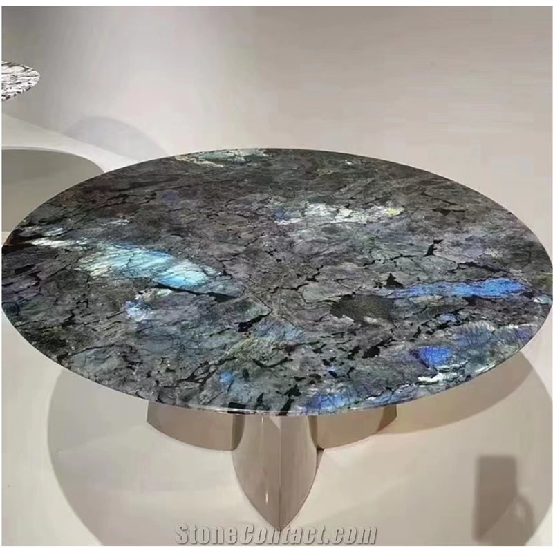 Labradorite Blue Flower Granite Slabs