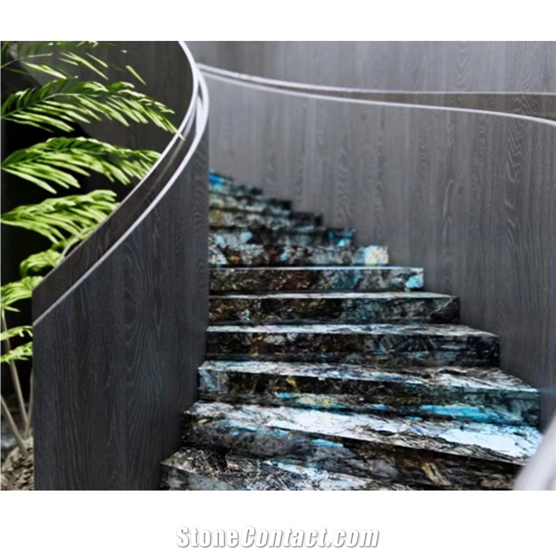 Labradorite Blue Flower Granite Slabs
