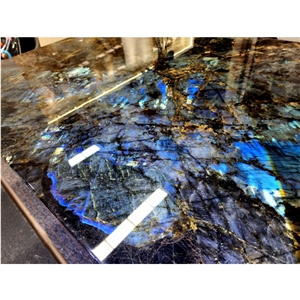 Labradorite Blue Flower Granite Slabs