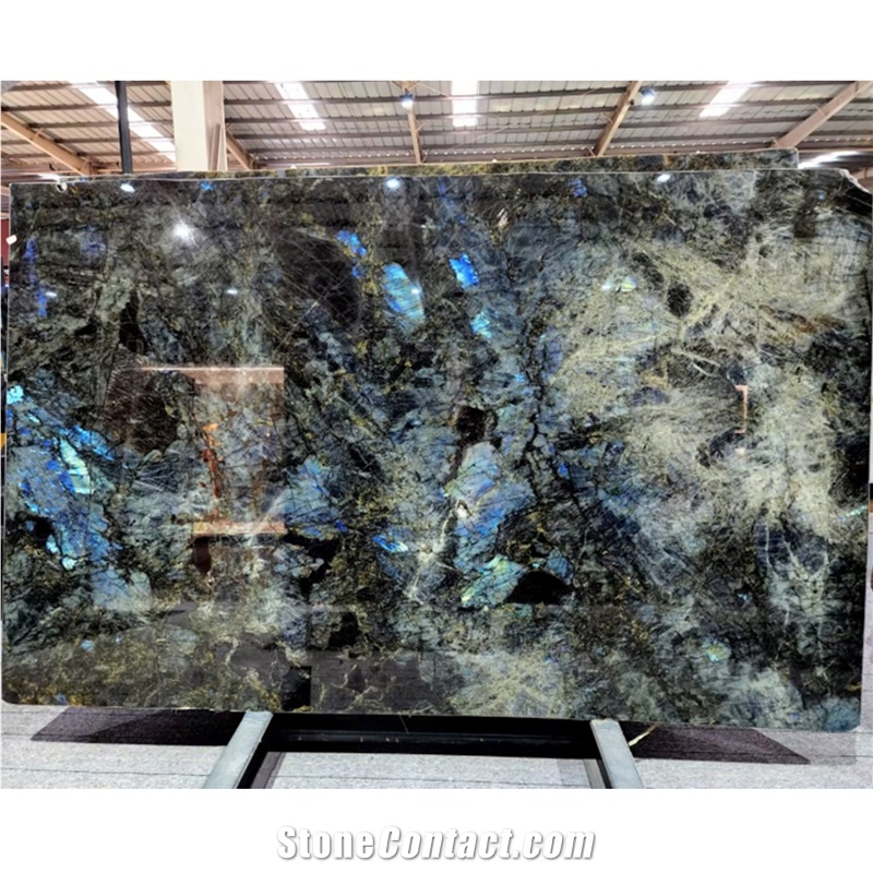 Labradorite Blue Flower Granite Slabs