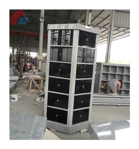 American Design Granite 72 Niche Columbarium For Cemetery