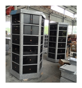 American Design Granite 72 Niche Columbarium For Cemetery