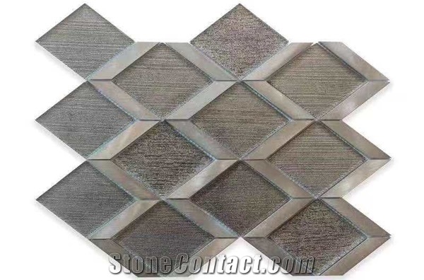 Glass Mosaic Tiles New Patterns Customer Size