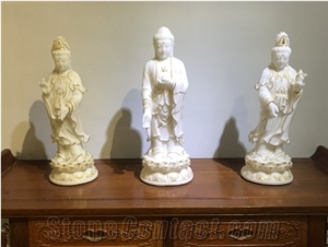 China White Marble Stone Religion Sculpture