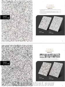Wuhan Quarry Factory Owner G603 Granite Paving Tile Slabs