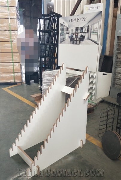 MDF Tile Sample Display Shelves - WE968