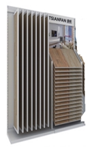 Wooden Flooring Sample Display Stand Racks